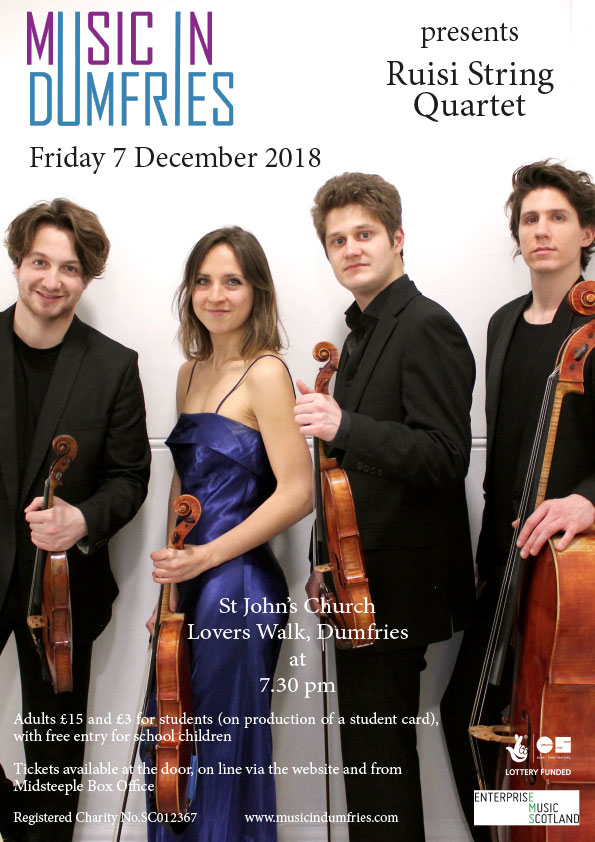 Ruisi String Quartet - Friday 7 December 2018