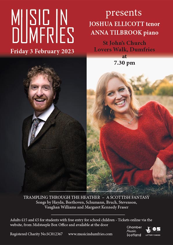 Joshua Ellicott & Anna Tilbrook - Friday 3rd February 2023